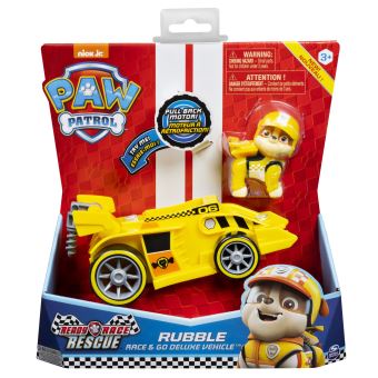 Véhicule Paw Patrol avec figurine Ready Race Rescue Modèle aléatoire