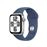Apple Watch SE GPS 40mm Zilver aluminium behuizing met Abyss Blue Sport Band