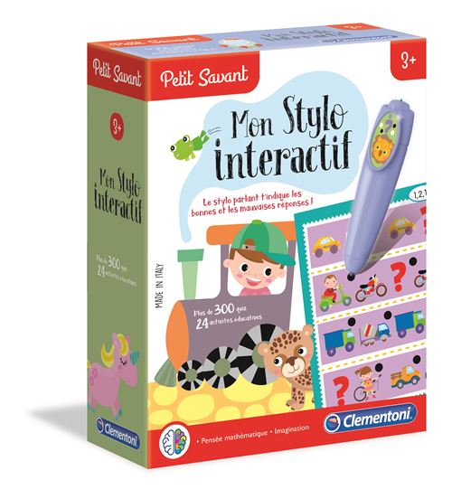 Jeu éducatif Clementoni Mon stylo interactif Premières connaissances