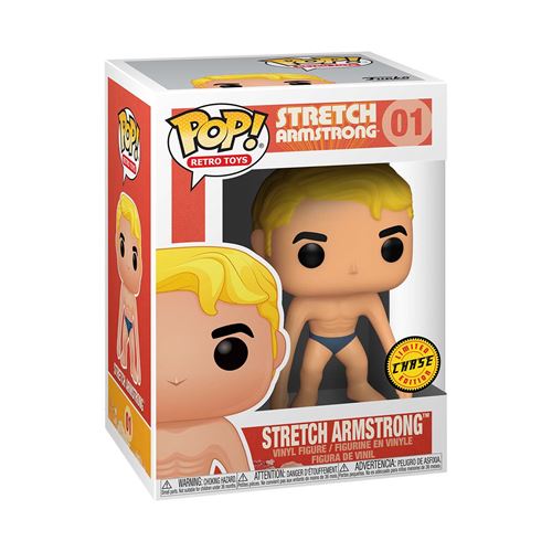Funko Figurine Pop Vinyl Hasbro Stretch Armstrong With Chase Modèle Aléatoire