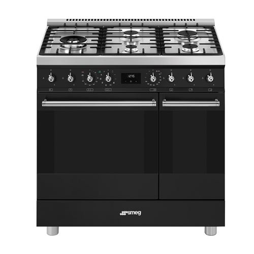Piano De Cuisson Gaz Smeg C92Gpmb2 Noir