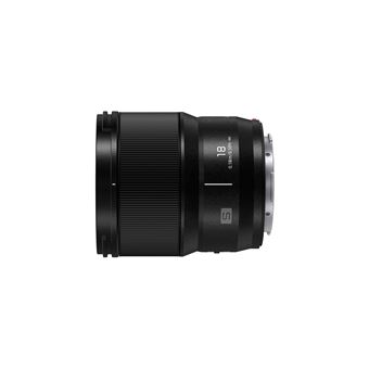 Objectif hybride Panasonic Lumix S 18mm f/1.8 noir