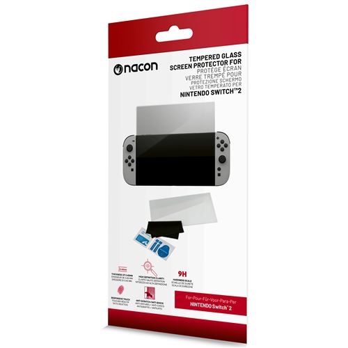 Film De Protection En Verre Trempé Pour Nintendo Switch 2 Nacon - vue 7