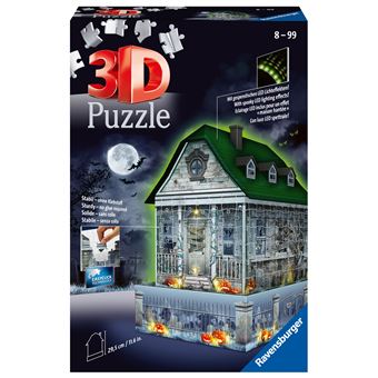 Puzzle 3D Ravensburger Maison hantée d'Halloween