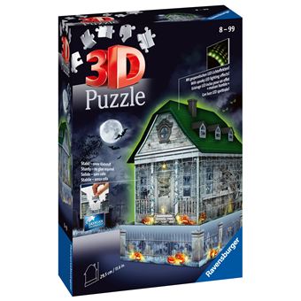 Puzzle 3D Ravensburger Maison hantée d'Halloween