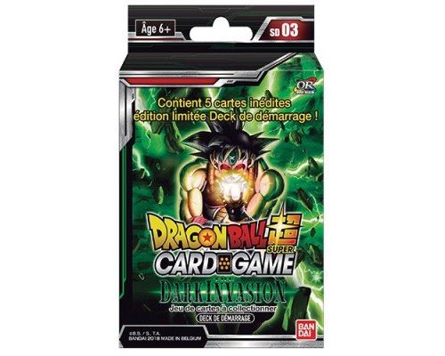 Deck De Démarrage Dragon Ball Super Dark Invasion Bandai