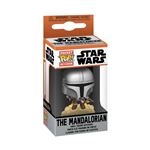 Figurine Funko Pop Keychain Mandalorian Mando with Blaster