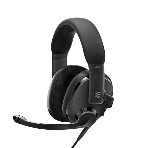 Casque gaming filaire Epos H3 Noir