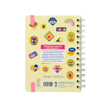 Agenda scolaire Mr. Wonderful 2021 2022 Classique Semainier Chaque jour est une fête