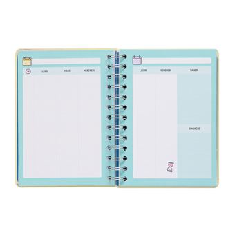 Agenda scolaire Mr. Wonderful 2021 2022 Classique Semainier Chaque jour est une fête