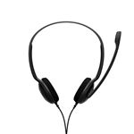 EPOS PC 5 CHAT - Micro-casque - sur-oreille - filaire - jack 3,5mm - noir