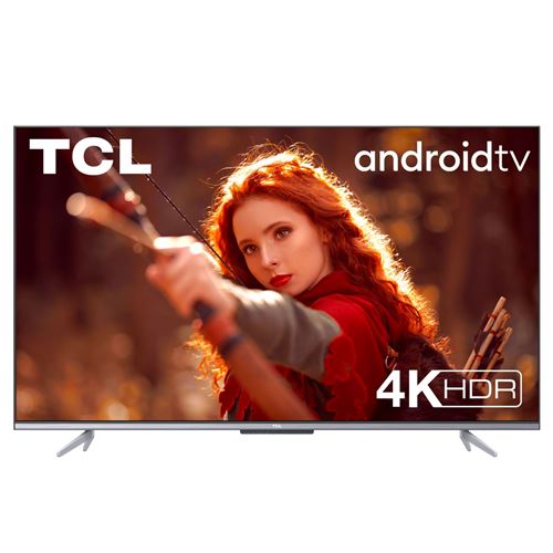 TCL 65P725 - 65 diagonale klasse (64.5 zichtbaar) - P725 Series led-achtergrondverlichting lcd-tv - met camera - Smart TV - Android TV - 4K UHD (2160p) 3840 x 2160 - HDR