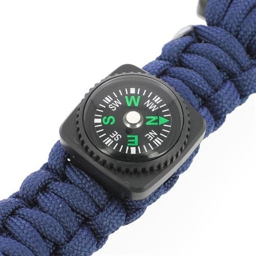 Gros bracelet fermoir paracorde pour les voyages de camping en famille