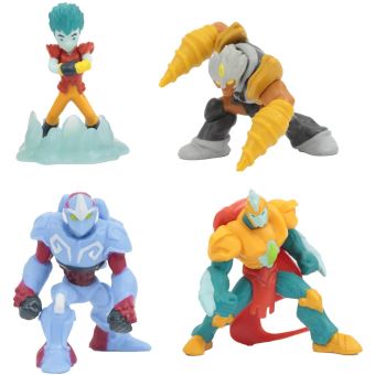 Pack de 4 personnages 5 cm Gormiti Modèle aléatoire