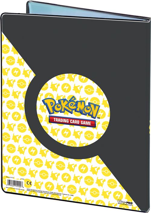 Carte à collectionner GENERIQUE Cahier range cartes et album Pikachu pour  180 cartes pokemon avec votre prenom 5