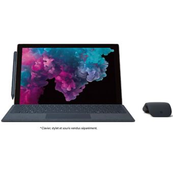 PC Hybride Microsoft Surface Pro 6 12.3" Tactile Intel Core i5 8 Go RAM 256 Go SSD Platine