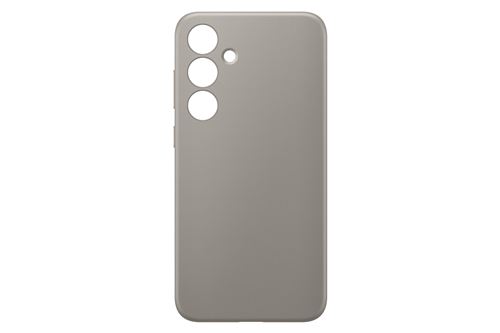 Coque en cuir vegan Designed for Samsung Galaxy S24+ Taupe