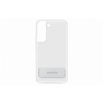 Coque Fonction stand pour Samsung Galaxy S22 Transparent