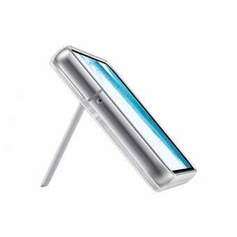 Coque Fonction stand pour Samsung Galaxy S22 Transparent