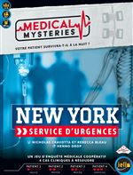 Jeu d'enquête Iello Medical Mysteries New York