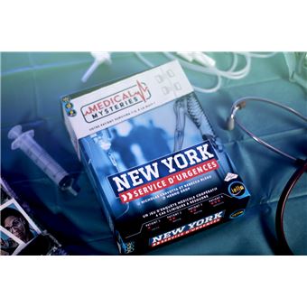 Jeu d'enquête Iello Medical Mysteries New York