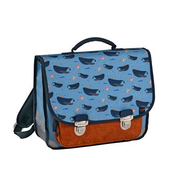 Cartable scolaire Quo Vadis Animascot Baleine