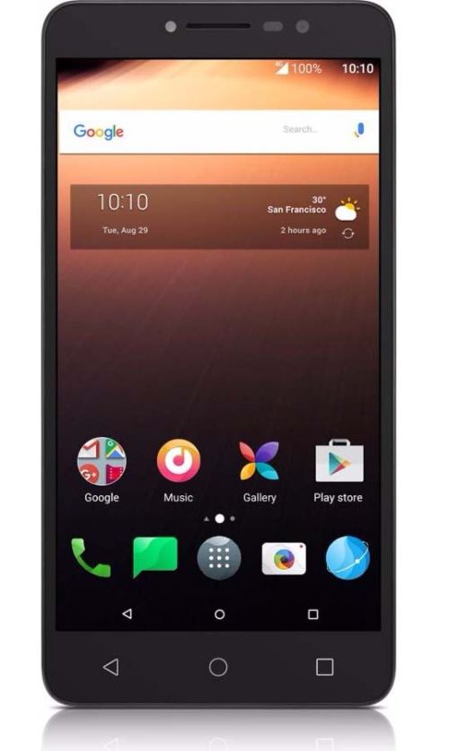 Alcatel A3 XL - zilver, sideral gray - 4G HSPA+ - 8 GB - GSM - smartphone