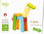 Jeu de construction Tegu Classic Tints 14 pièces