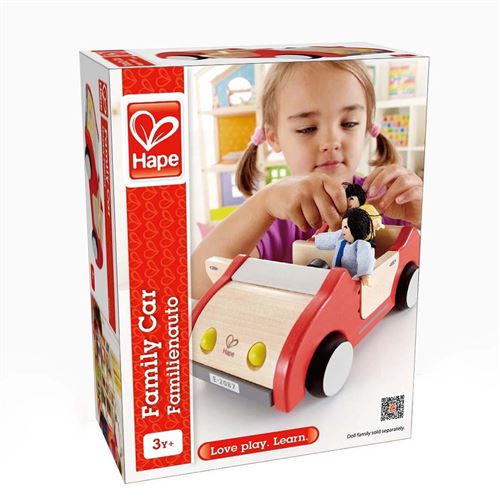 Hape Multicolore Voiture Décapotable En Bois