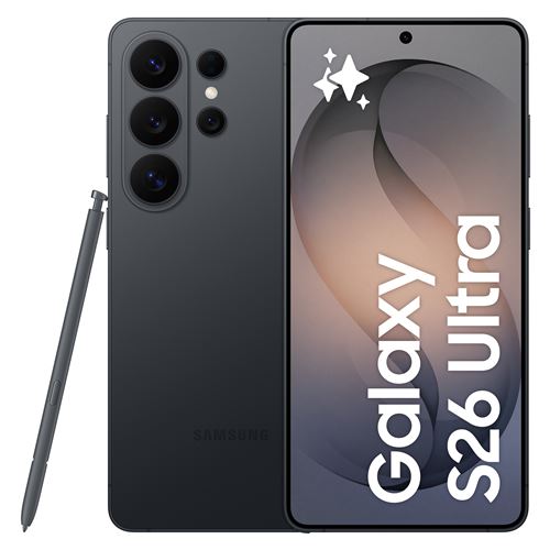 Samsung Galaxy S26 Ultra 17,5 cm (6.9") Dual-SIM Android 16.0 5G USB Typ-C 16 GB 1 TB 5000 mAh Schwarz