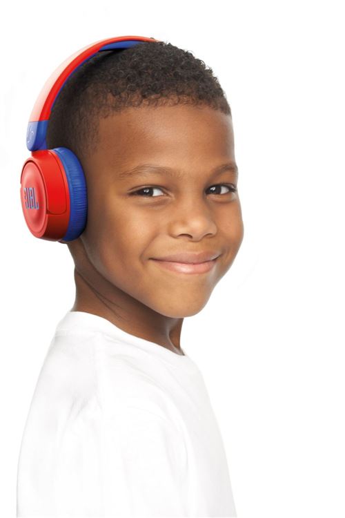 Casque audio sans fil pour enfants Bluetooh JBL JR310BT Rouge et