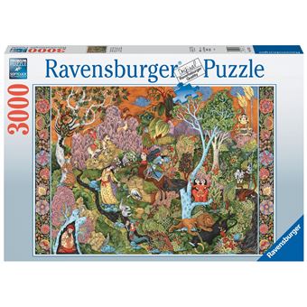 Puzzle 3000 pièces Ravensburger Jardin des signes solaires