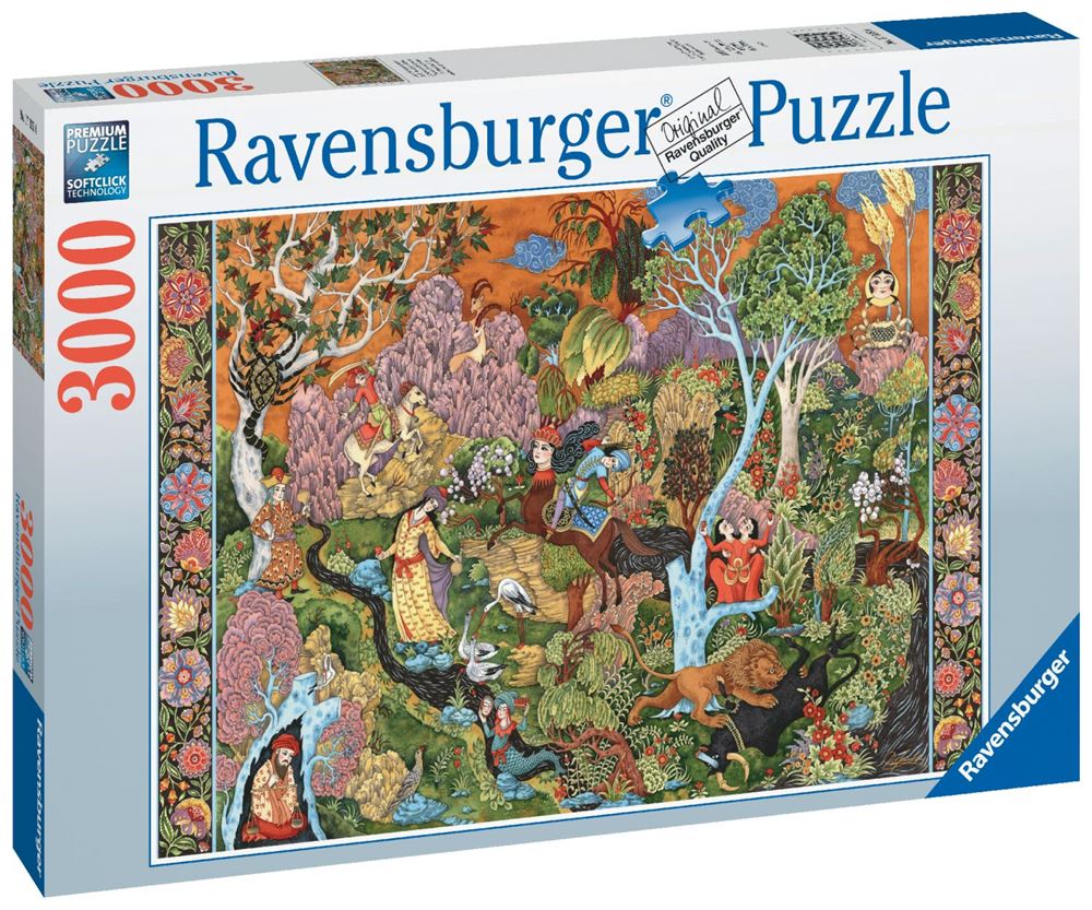Puzzle 3000 pièces Ravensburger Jardin des signes solaires Puzzle