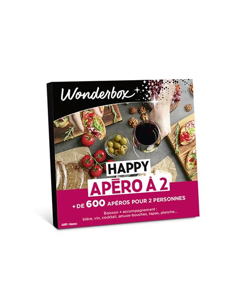 Coffret Wonderbox Apéro à 2