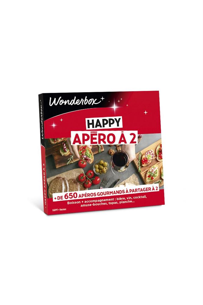 Wonderbox - Coffret Cadeau - Gastronomie - Happy Apéro À 2