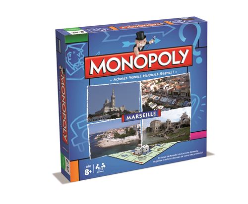 Jeu de société Winning Moves Monopoly Marseille