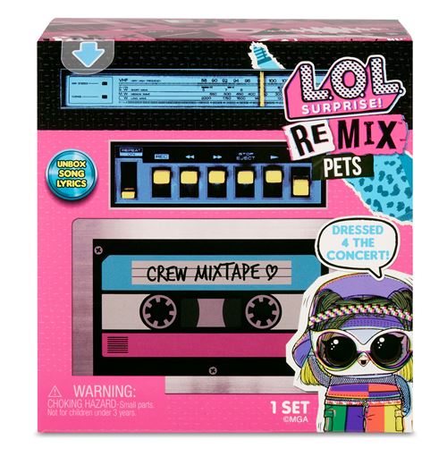 Poupée L.O.L. Surprise OMG Remix Pets Modèle aléatoire