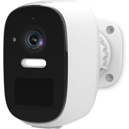 Caméra de Surveillance Extérieur Intelligente 4MP Quad HD 1440p SmartLife Nedis Blanc