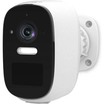 Caméra de Surveillance Extérieur Intelligente 4MP Quad HD 1440p SmartLife Nedis Blanc - 1