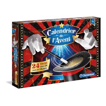 Coffret De Magie Clementoni Calendrier De L'avent Magie