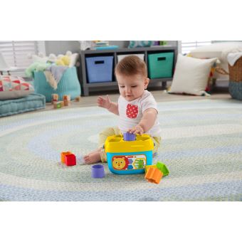 Jouet Bébé 5-en-1 Montessori 6-12 Mois – Trieur Formes, Cube Mouchoirs, Empilement – Sensoriel Et Éducatif