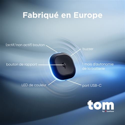 TomTom Tom – Assistant D’aide à La Conduite – Alertes Dangers, Bouchons, Limitations – Compatible CarPlay & Android Auto