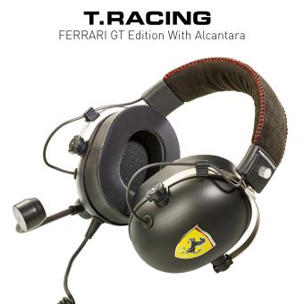 Pack Gaming Thrustmaster Casque + Volant en Alcantara