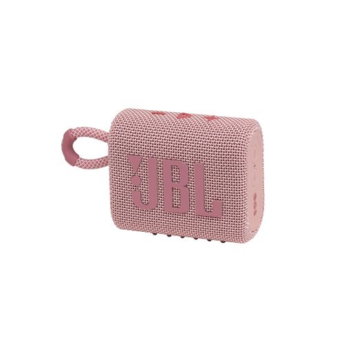 Enceinte portable étanche sans fil Bluetooth JBL Go 3 Rose