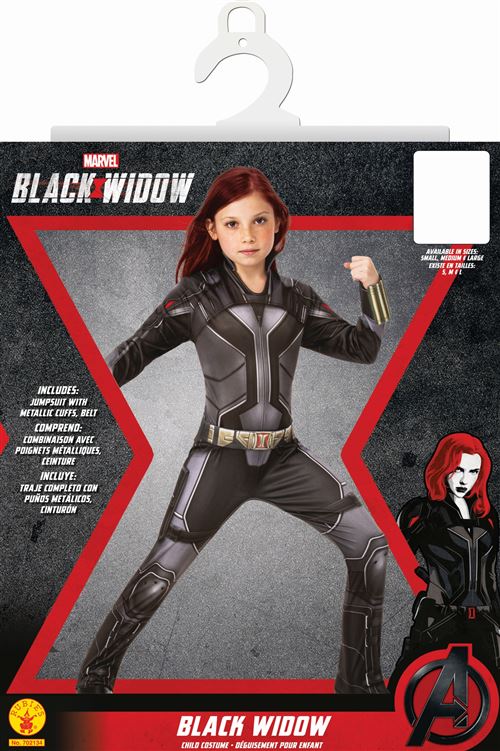 Déguisement Marvel Black Widow Taille S - Accessoire de