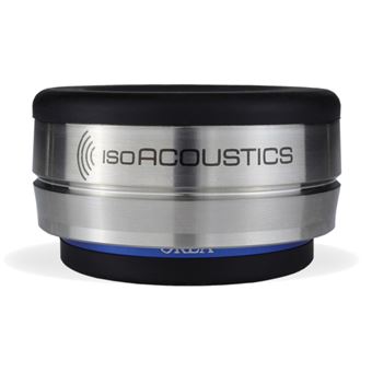 Pied d'isolation acoustique pour enceintes Iso Acoustics Orea Indigo Noir et gris - 1