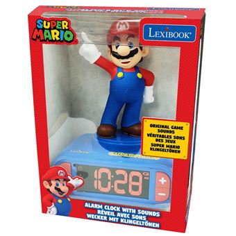 Réveil pour enfants Lexibook Super Mario avec effets sonores - Autre jeux  éducatifs et électroniques