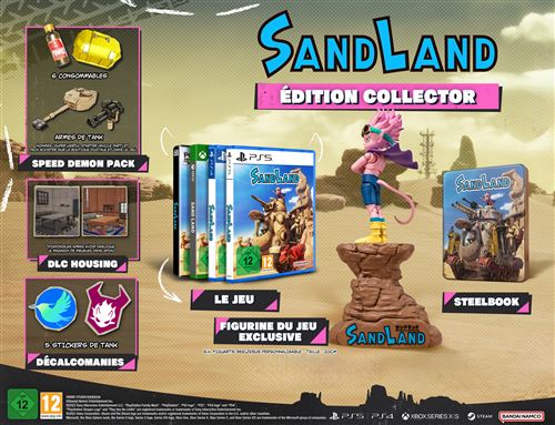 Jeu Sand Land PS5 – Neuf Sous Blister, édition Française, Action/RPG 2024