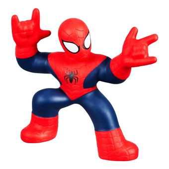 Figurine Goo Jit Zu Marvel Supagoo Spiderman 21 cm Rouge et Bleu