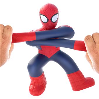 Figurine Goo Jit Zu Marvel Supagoo Spiderman 21 cm Rouge et Bleu